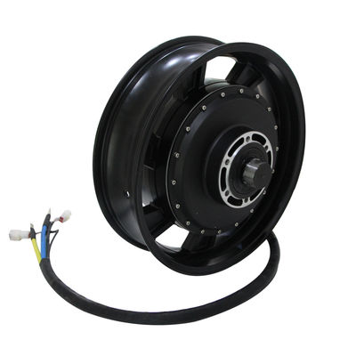 China 14000W E Scooter Wheel Hub 17 Inch Water Cooled BLDC Motor supplier