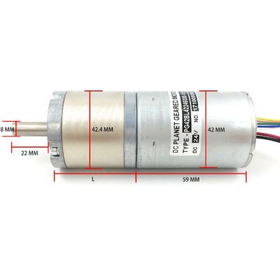 3000 Rpm 800W 42mm Brushless Motor Planetary Gearbox supplier